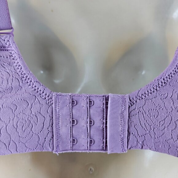 Wacoal Bra Womens 36D Purple Lace Underwire Padded 855345 Full Coverage‎ Support - Picture 13 of 14